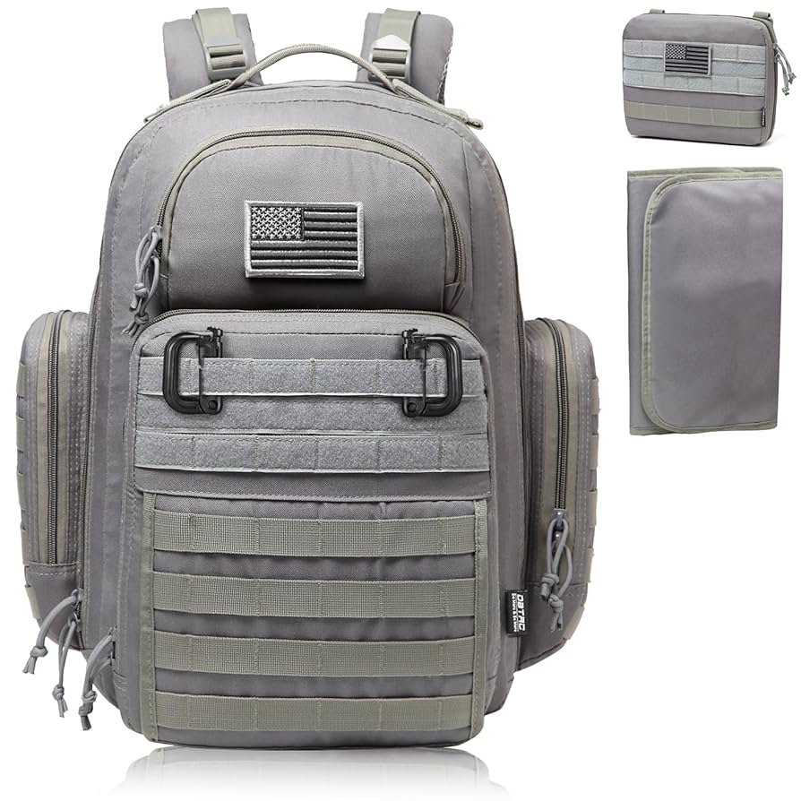 Amazon.com : Diaper Bag Backpack for Dad, DBTAC Large Baby